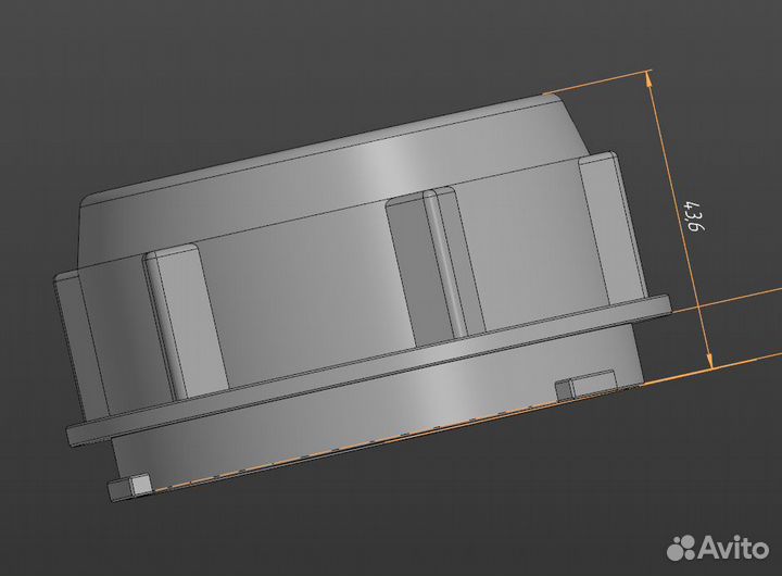 Увеличенная крышка фары Hyundai Elantra Sonata Таг