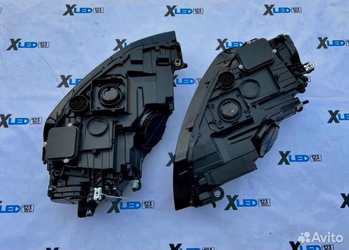 Тюнинг фары Volkswagen Golf 7 правая левая дорест