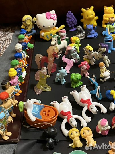 Фигурки из киндера 90х Разные коллекции,Единички