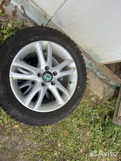 Диски с резиной skoda 195/55 r15