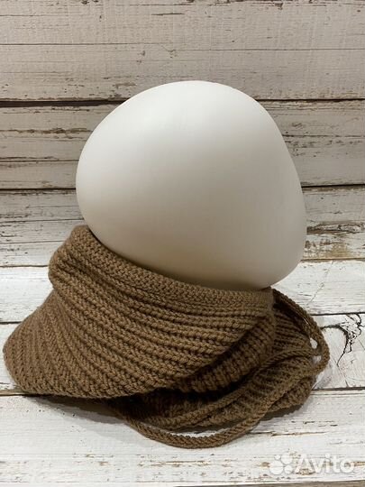 Капор вязаный ручная работа