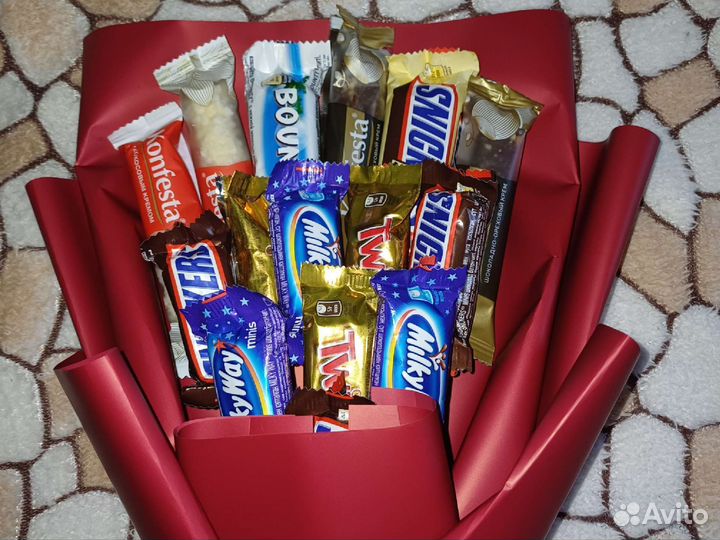 Сладкие букеты