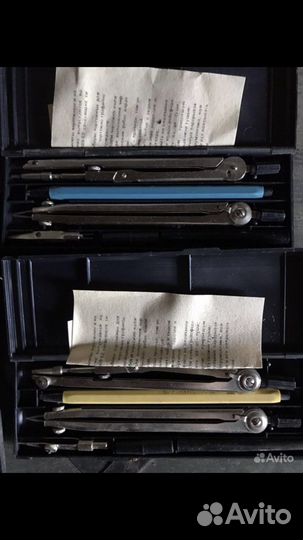 Циркуль-Косиножка СССР для черчения