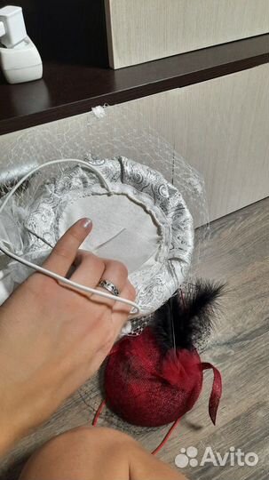 Свадебная шляпка