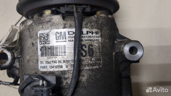 Компрессор кондиционера Opel Astra J, 2012