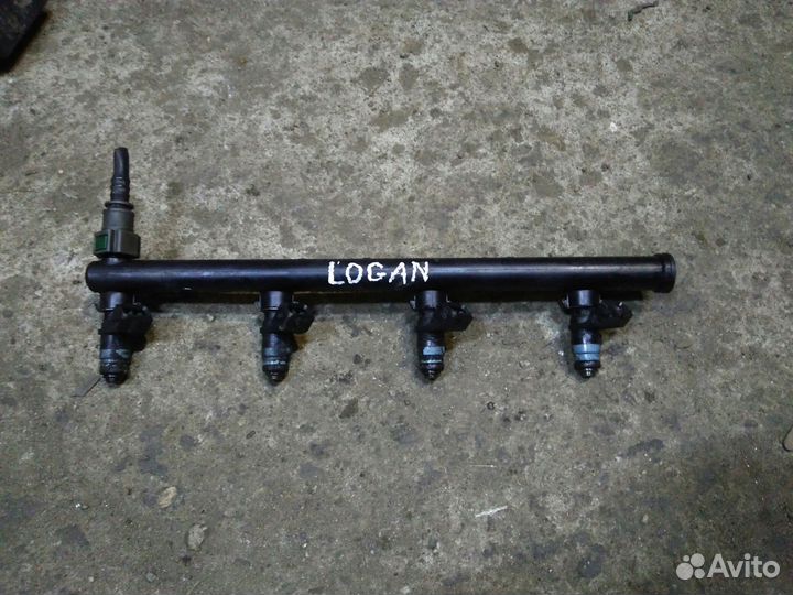 Топливные форсунки на Reno Logan 1.6 16 клапанный