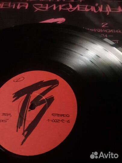 Пластинка группы Телевизор