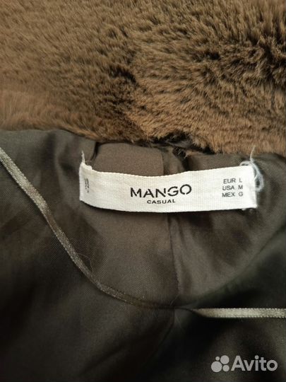 Искусственная шуба mango