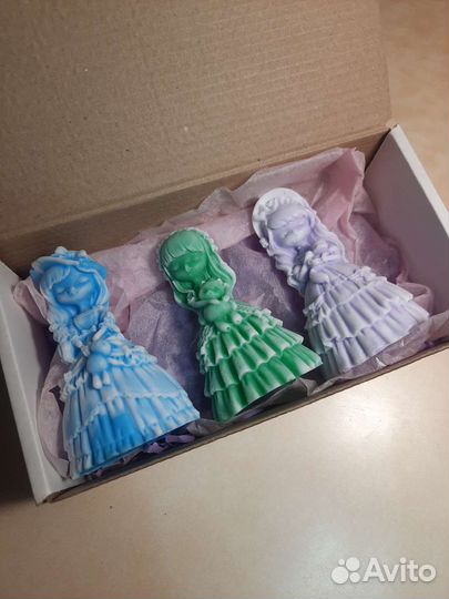 Подарок.Мыло и свечи ручной работы