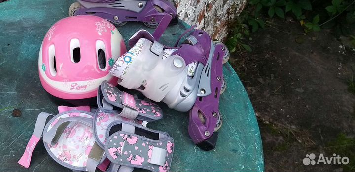 Детские ролики и защита