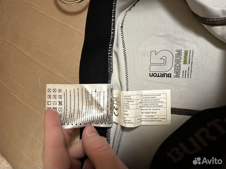 Защитные шорты Burton MB Total IMP Short