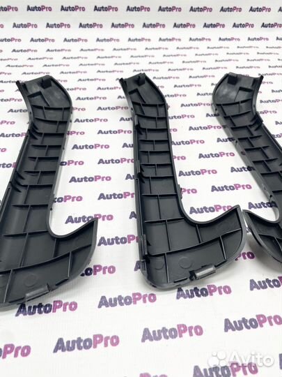 Накладки ручек дверей LADA Granta черный лак