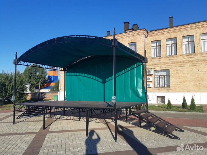 Стальной сценический комплекс 8,4х6 м