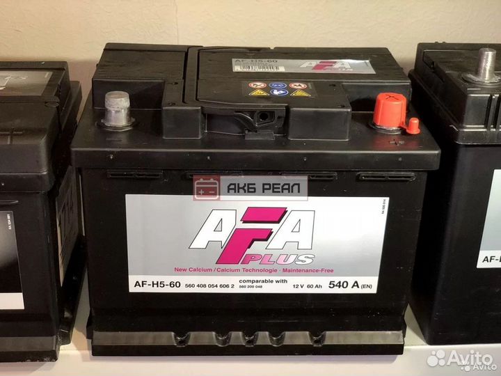 Аккумулятор 60 ач Афа Новый