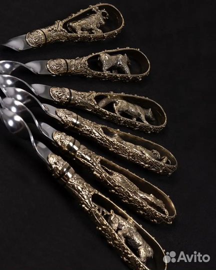 Набор шампуров подарочный (6шт)