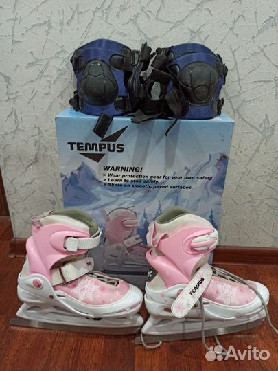 Коньки для девочек Tempus PW-211 F