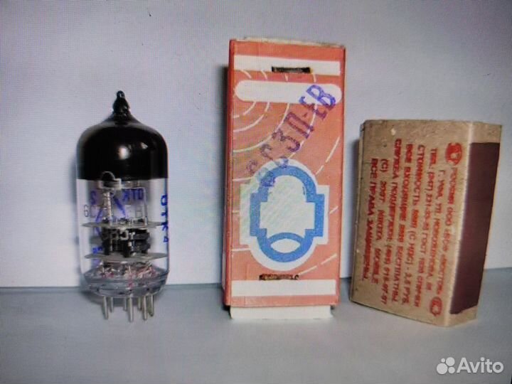 Радиолампы 6с4п(ев,др), 6с19пв