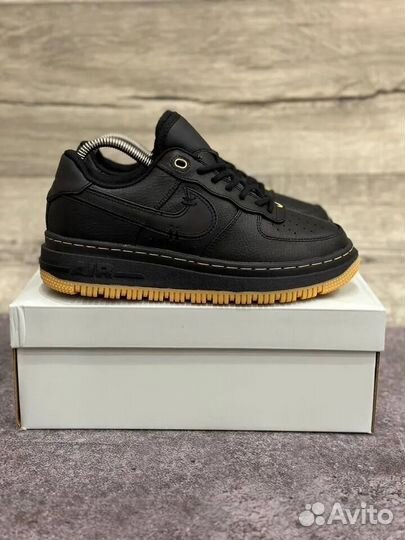 Nike Air Force 1 Luxe Black Gum