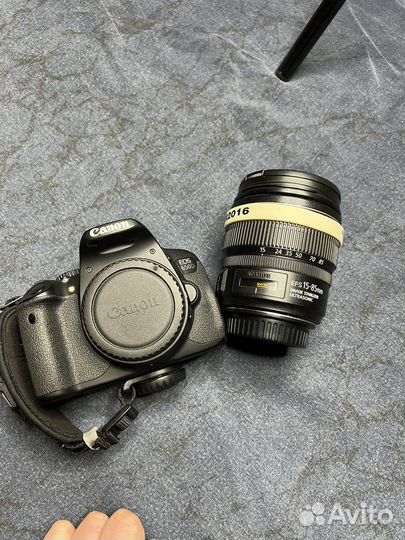 Зеркальный фотоаппарат canon 650d