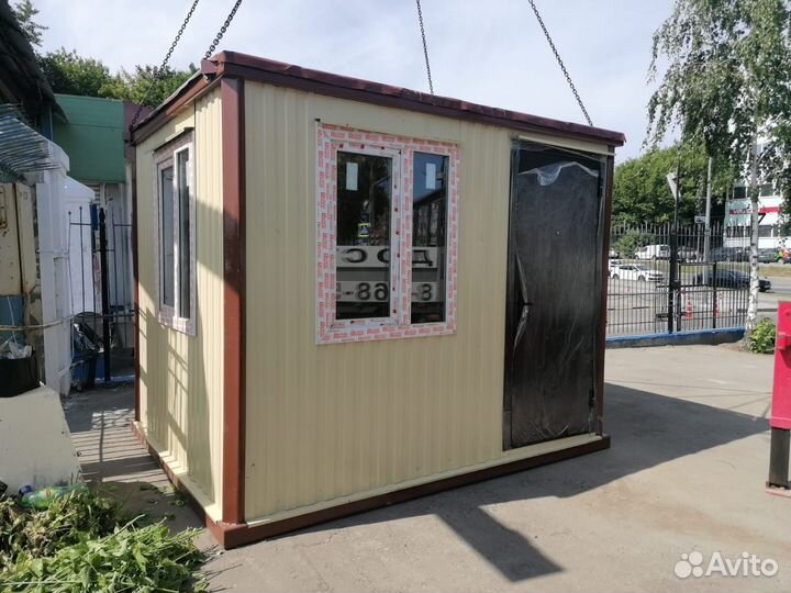 Бытовка металлическая кпп 4м