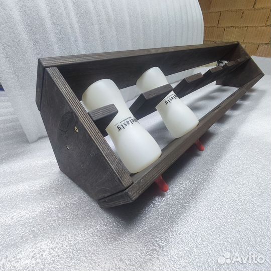 Поилка для козлят и ягнят с бутылками Меласти