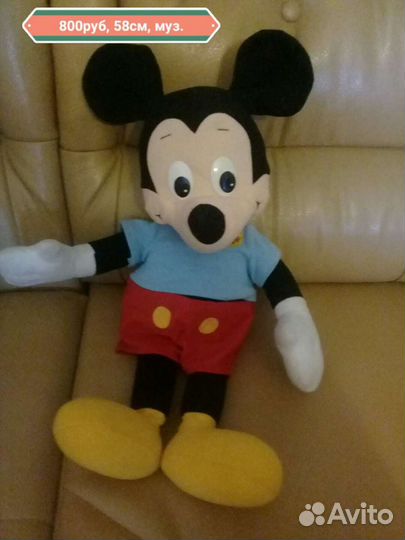 Мягкая игрушка микки маус