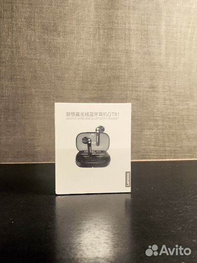 Беспроводные наушники lenovo