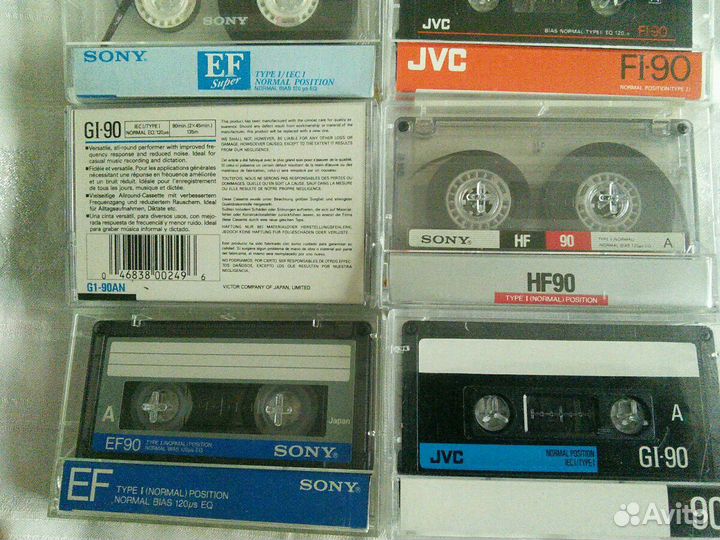 Аудио кассета, цена за1штуку