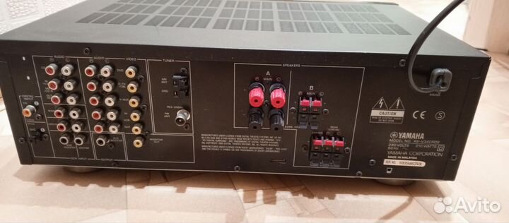Av ресивер yamaha rx v340rds