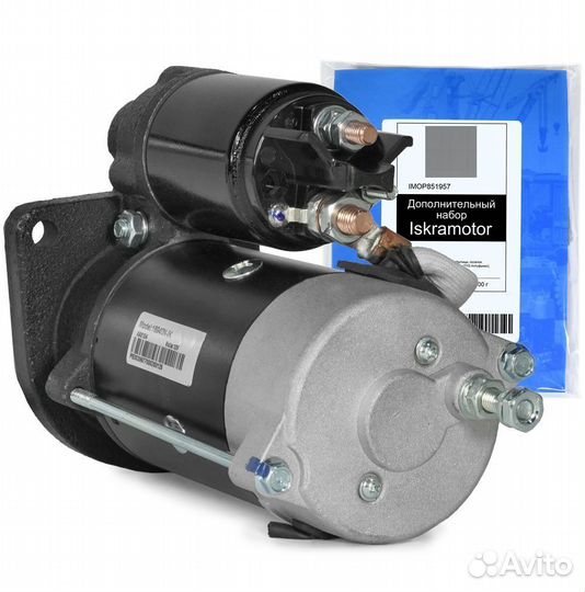 Стартер Perkins, JCB 3CX, 4CX до 2006г, 12V