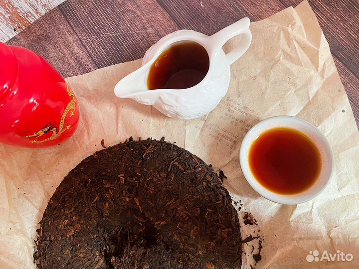 Шу пуэр Павлин (расколотый)