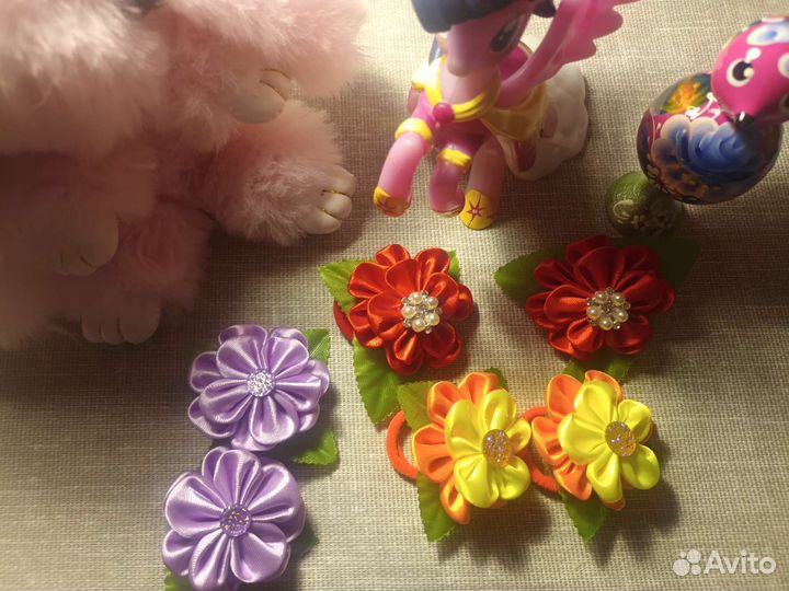 Резинки для волос ручной работы