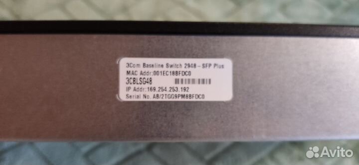 Коммутатор 3COM Baseline 2948-SFP Plus