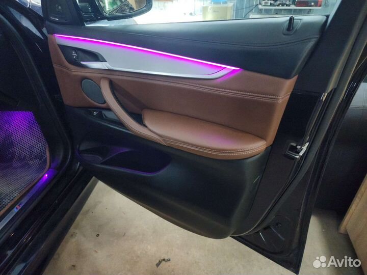 Подсветка салона ambient light BMW X5 F15 F16 G30