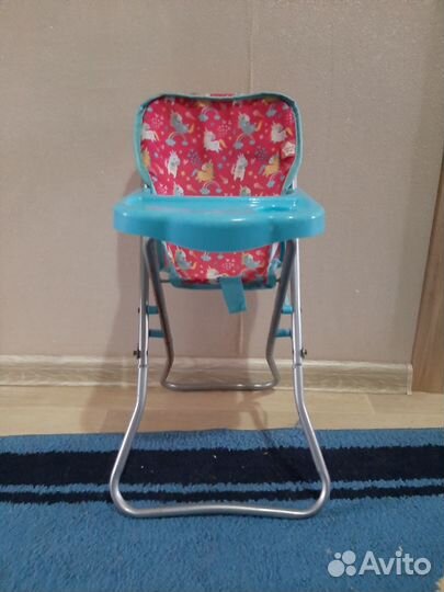 Стул для кормления кукол