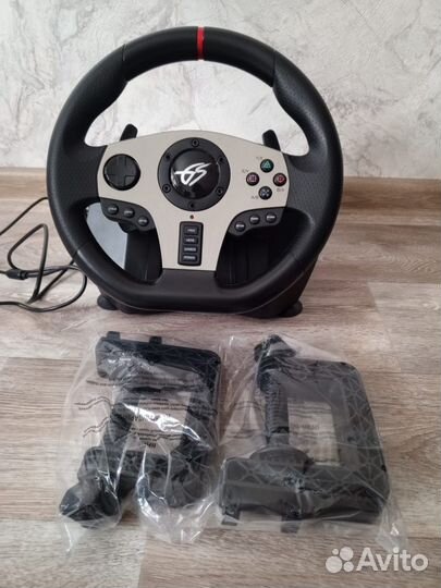 Руль игровой новый