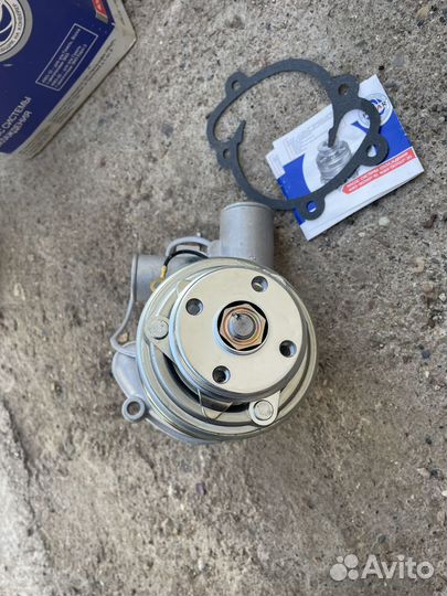 Насос системы охлождения на газ