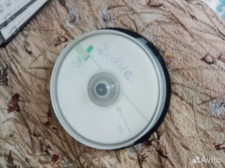 Диски DVD RW и CD б/у и новые