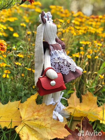 Текстильные интерьерные игрушки в стиле Тильда