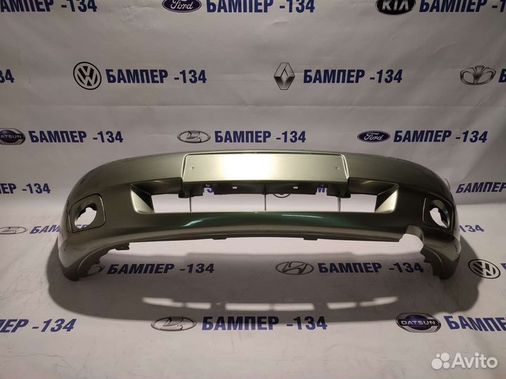 Бампер Калина 1 Колумбийская зелень-322 Люкс
