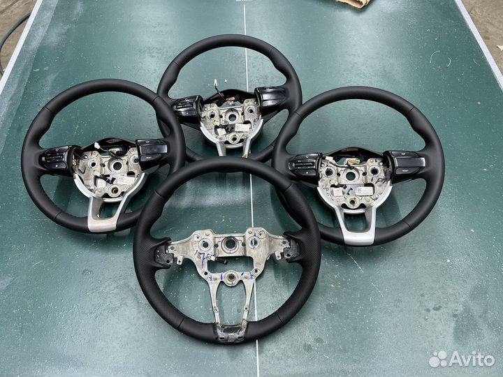 Руль от kia rio 4 с обогревом на обмен