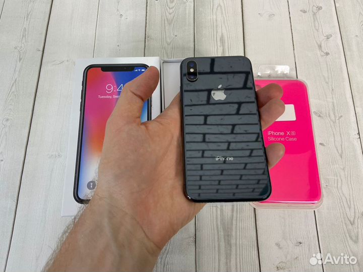 iPhone X 64 gb black A1297