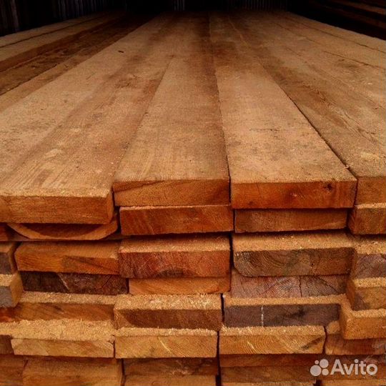 Доставка досок из лиственницы 100x100 мм