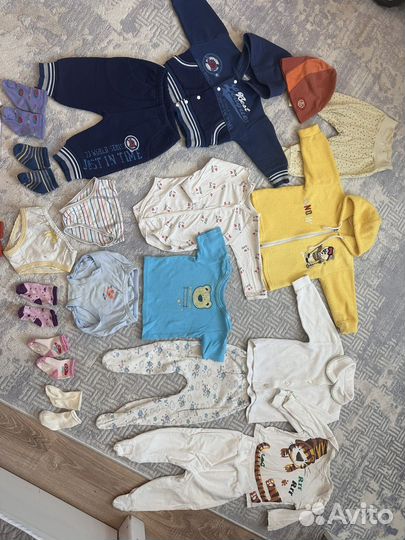Вещи пакетом для мальчика 6-18 мес