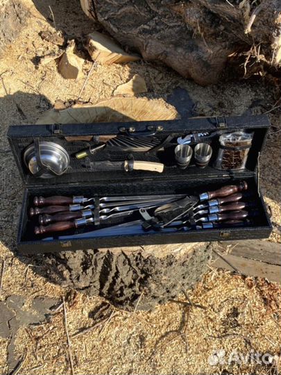 Шашлычный наборв кейсе