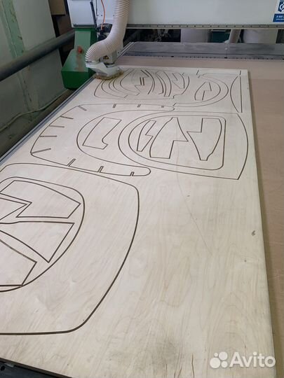 Фрезеровка чпу, раскрой листовых материалов