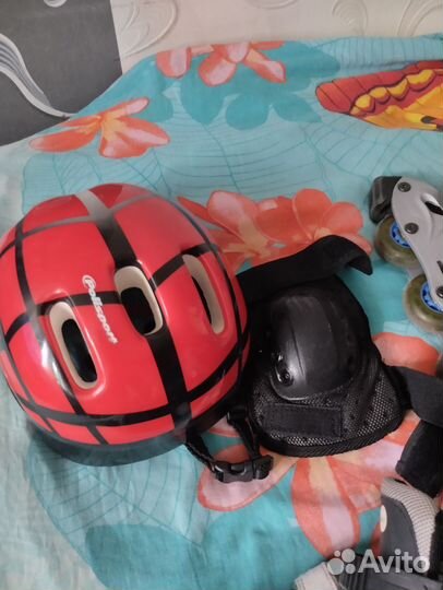 Роликовые коньки детские раздвижные