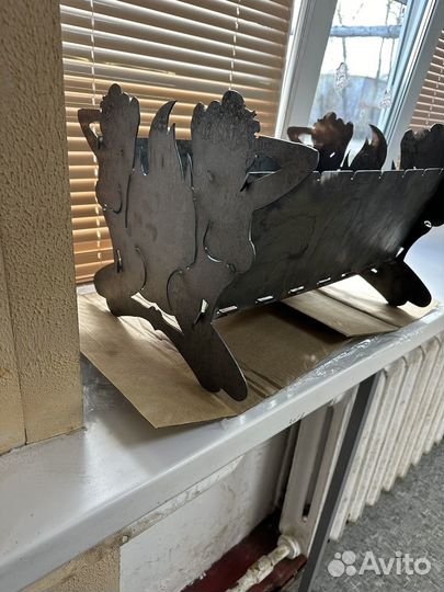 Мангал разборный 3 мм из нержавейки