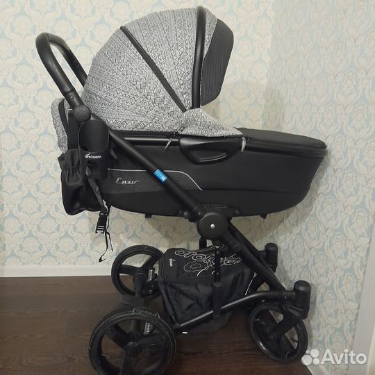 Детская коляска 2 в 1 enzo aroteam и переноска