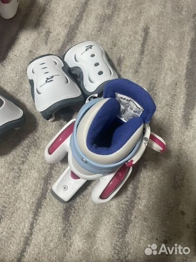 Ролики раздвижные для девочки новый